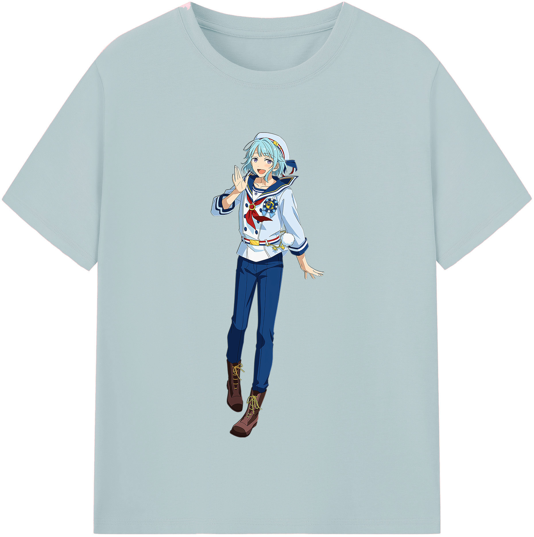 （画像用） あんさんぶるスターズ! Ensemble Stars 綿100％半袖Tシャツ（フロントプリント）